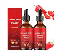 Aeluro Cayenne Drops, extracto de pimienta de cayena Aeluro, gotas líquidas de pimienta de cayena natural, fórmula suave, vegano, fácil de absorber (2)