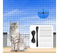 AEMCHDM Red para Gatos Premium para Balcón, 4 x 3 M Red para Gatos Balcon, Red de Nailon Multifilamento a Prueba de Gatos, Red para Gatos Reforzada, Red para Gatos Terraza, Balcón y Ventana