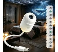 Aemmbon Galix Dream Projector, Cielo Estrellado Rotación 360°，24 piezas