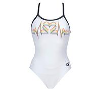 Aena Light Drop Back MaxLife - Bañador de una Pieza para Mujer, Mujer, Bañador de una Sola Pieza., LGHTDRP, Pride White., 24
