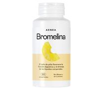 Aenea Bromelina Forte drenante y diurético quemagrasas - 120 comprimidos 1200 mg - retención de líquidos y adelgazar, piernas pesadas, hinchazón abdominal - extracto de piña