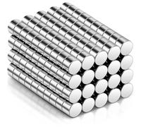 Aenienoe 200Piezas Imanes Neodimio Potentes Imanes Pequeños Redondos Magnet 3x2mm para Magnética Pizarra Blanca Refrigerador Foto Hogar Oficina y Escuela Mini Iman