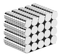 Aenienoe 200Piezas Imanes Neodimio Potentes Imanes Pequeños Redondos Magnet 4x1.5mm para Magnética Pizarra Blanca Refrigerador Foto Hogar Oficina y Escuela Mini Iman