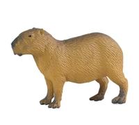 AENIMELY Juguete Capibara tropical - Figuras de animales de la selva sólida para niños - Juguete de aprendizaje de vida silvestre STEM, decoración del bosque amazónico, juego de animales
