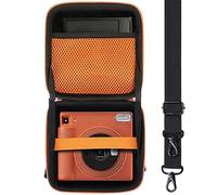 Aenllosi Estuche para Cámara Fujifilm Instax SQ40/Square SQ1,Naranja | Estructura de EVA Protectora, Protección Contra Polvo, Correa para el Hombro, Cierre con Cremallera, Solo Estuche Protector