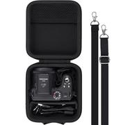 Aenllosi Estuche para Cámara Kodak PIXPRO AZ528/AZ425/AZ405,Negro | Compatible con AZ405/AZ425/AZ255/AZ401/AZ528, Estructura de EVA Protectora, Solo Estuche Protector