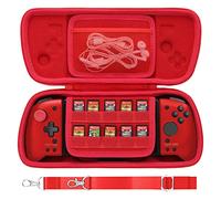 Aenllosi Estuche para Hori Split Pad Pro/Compact Nintendo Switch,Rojo | Estructura de EVA Protectora, Interior Suave Protector, Cierre con Cremallera, Formato Compacto del Dispositivo Compatible