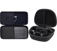 Aenllosi Estuche para Logitech MX Keys Mini + C920/C920e/C920s/C920x/C922 | Compatibilidad con Webcam Logitech C920/C920e/C920s/C920x/C922/C922x/C925e/C930e, Organización para Ambos Estuches