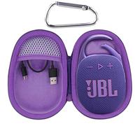 Aenllosi Estuche Protector para Altavoz Bluetooth JBL Clip 5,Morado | Para altavoz Bluetooth portátil JBL Clip 5, Diseño protector para guardar el dispositivo, Solo estuche rígido protector