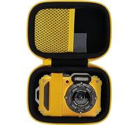 Aenllosi Estuche Rígido para Cámara Digital Kodak PIXPRO WPZ2,Amarillo | Estructura de EVA Protectora, Protección Contra Golpes, Material Exterior Resistente al Agua, Protección Contra Arañazos