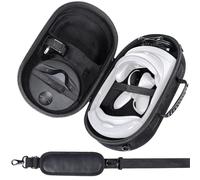 Aenllosi Estuche Rígido para Gafas VR Meta Quest 3/Quest Pro,Negro