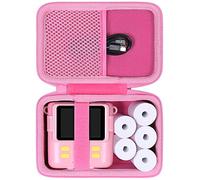 Aenllosi Estuche Rígido para GREENKINDER/GGISUI/OPERHOO/ANZAGA Cámara,Rosa | Compatible con Bolígrafo de, Estructura de EVA Protectora, Protección Resistente al Agua, Solo Estuche Protector