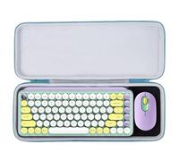 Aenllosi Estuche Rígido para Teclado Inalámbrico Logitech Pop Icon,Morado