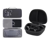 Aenllosi Funda para Logitech MX Keyboard + C920/C920e/C920s/C920x/C922 | Compatibilidad con Webcam Logitech C920/C920e/C920s/C920x/C922/C922x/C925e/C930e, Organización para Ambos Estuches