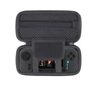 Aenllosi Funda Rígido para Consola Portátil Blaze Evercade EXP-R,Negro | Estructura de EVA Protectora, Protección Contra Golpes, Material Exterior Resistente al Agua, Solo Maletín Protector