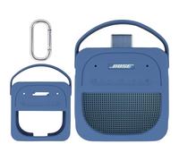 Aenllosi para Funda de Transporte Protectora de Silicona para Altavoz Bluetooth Portátil Bose New SoundLink Micro (2.ª generación), Solo Funda, Altavoz No Incluido, Azul