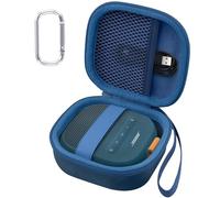 Aenllosi para Funda de Transporte Rígida de Bose New SoundLink Micro Altavoz Bluetooth Portátil 2.ª generación, Solo Estuche, Azul Marino