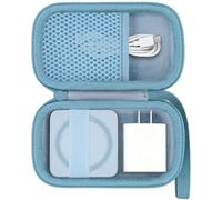 Aenllosi para Funda Protectora Rígida de Viaje 2-en-1 UGREEN MagFlow Estación de Carga Qi2 25W/15W con Cargador Inalámbrico Magnético Magsafe, Azul (Solo Funda)