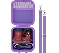 Aenllosi para Funda Protectora rígida de Viaje para cámara Digital Kodak PIXPRO Zoom AZ405/AZ425/AZ255/AZ401/AZ528,Solo Funda,Morado