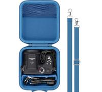 Aenllosi para Funda Protectora rígida de Viaje para cámara Digital Kodak PIXPRO Zoom AZ405/AZ425/AZ255/AZ401/AZ528,Solo Funda,Azul Claro