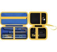 Aenllosi para Funda Protectora Rígida para Aspiradora de Coche Sin Cable Fanttik Slim V8/V10 Apex/Mate,Azul+Estuche Protector Rígido de Viaje para Inflador de Neumáticos de Bicicleta Fanttik X8/X9 Ace