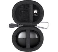 Aenllosi para SHOKZ OpenDots One Auriculares Abiertos Estuche rígido Protector para Viajes, Funda para Auriculares con Clip, Funda para Auriculares inalámbricos Bluetooth, Negro (Solo Estuche)