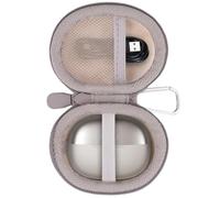 Aenllosi para SHOKZ OpenDots One Auriculares Abiertos Estuche rígido Protector para Viajes, Funda para Auriculares con Clip, Funda para Auriculares inalámbricos Bluetooth, Gris (Solo Estuche)