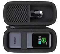 Aenllosi para UGREEN Nexode Power Bank 20000mAh 130W (PB721, PB723) / 20000mAh 165W (PB726) Funda Protectora rígida de Viaje para Power Bank, Negra (Solo Funda)