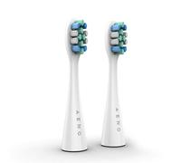 AENO Juego de 2 cabezales de repuesto para cepillo de dientes ADB0007/ADB0008, color blanco, cerdas Dupont