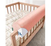 AEOCOO Protectores de cama para niños pequeños, tamaño de 3 pies, protector de parachoques de riel de cama para camas elevadas y literas, extensor de altura de riel de cama, barandilla de cama