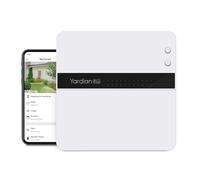 Aeon Matrix Yardian Pro Controlador Inteligente de Riego de 12 Zonas - Botones de Control, Enchufe EU, Compatible con Apple HomeKit, Alexa, Google Assistant y Home Assistant, Wi-Fi Mejorado, RJ45