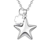 AEONSLOVE Llamador de Angeles Embarazada, Colgantes Mujer Estrellas Carillón Música Cadena Collar Música Timbre Bell Bola Mujeres Joyas Niñas, Damas, Profesor, Madres y Hermanas