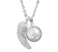 AEONSLOVEl Llamador de Angeles Embarazada para Futuras Madres Collar Mujer Embarazada Mamas Embarazadas