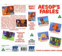 Aeosp's Fables Four Classic fairy tales - Vhs