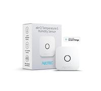 AEOTEC aerQ Sensor de temperatura y humedad, Z-Wave, SmartThings, Blanco