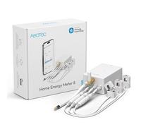 Aeotec Home Energy Meter 8 - Medidor de electricidad inteligente - Monitoreo en tiempo real del consumo y la generación - Z-Wave Long Range - 3 x 60 A terminales de corriente - Soporta corriente