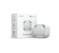 Aeotec TriSensor 8 | Multisensor 3 en 1 | Movimiento en Radio de 10 m | Temperatura en °C | Luz en Lux | Z-Wave Gen8 | Largo Alcance | Requiere hub | Funciona con SmartThings, Homey, HomeAssistant