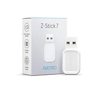 Aeotec Z-Stick 7 Plus, Zwave Plus USB para crear concentrador Z-Wave, controlador de puerta de enlace con ZWave serie 700, SmartStart y S2, funciona con Raspberry Pi 4, compatible con Home Assistant