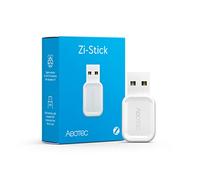 Aeotec Zi-Stick Zigbee - Memoria USB para ZHA in Home Assistant, Zigbee2MQTT, Open HAB | IOBROKER | NodeRed | Smart Home Stick, Color Blanco