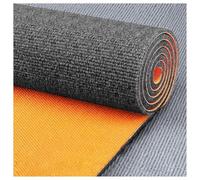 Aeovot Alfombra de Insonorización para Piano, 8mm Engrosado Absorción de Impactos en Áreas Grandes Alfombrilla Absorbente de Sonido para el Suelo, Alfombrilla de Tambor Antideslizante y Recortable