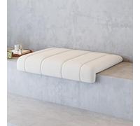 Aeovot Cojín para Asiento de Escalera Interiores y Exteriores, Cojines de Repuesto Impermeable/Antideslizante para Estadio Parque Picnic Biblioteca Banco Muebles de Patio(A,40x30 cm/15.7x11.8 in)