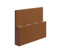 Aeovot Divisor de Ambientes, Papel Kraft Moderno Biombo Separador de Ambientes Plegable Móvil Biombos Separadores para Oficinas, Salas de Estar y Estudios de Streaming