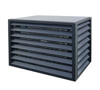 Aeovot Funda Aire Acondicionado Exterior - Cubre Aires, Cubierta de Aire Acondicionado de Aluminio para Todo Tipo de Clima, Cubierta Protectora de Condensador al Aires Libre