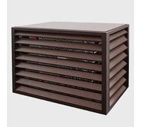 Aeovot Funda Aire Acondicionado Exterior - Cubre Aires, Cubierta de Aire Acondicionado de Aluminio para Todo Tipo de Clima, Cubierta Protectora de Condensador al Aires Libre