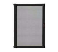 Aeovot Mosquiteras Correderas Personalizable para Ventanas - Mosquitera Enrollable Lateral Ventana Puerta con Marco de Aluminio y Malla de Pet, Red Anti-Insectos Fácil Instalación(C)