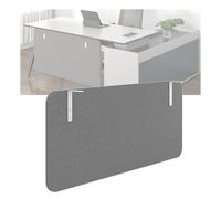 Aeovot Panel de Privacidad Debajo del Escritorio, Divisor de Escritorio con Pantalla Acústica Que Absorbe el Sonido, Panel de Privacidad Debajo del Escritorio para Escritorios de Oficina