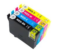 AEPQBGQJ 1 Uds. Cartucho de Tinta MED-4 W-056A Impresora EW-456A Med-BK C(Red Med-M Cartridge)