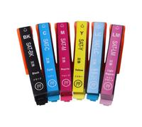 AEPQBGQJ 1 Uds Cartucho SAT-6CL Sat-BK Sat-C Sat EP712A EP-812A(E-Sat-LM Light Magenta)