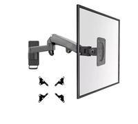 AEPQBGQJ 3-12KG brazo largo 17 "-35" monitor TV pantalla montada en la pared resorte de gas de aluminio presión de aire TV soporte montado en la pared(With adaptor)