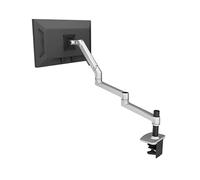 AEPQBGQJ Brazo extralargo de elevación libre y movimiento completo de aluminio, soporte de montaje for monitor LCD LED de 10-38 pulgadas, V63C/XSJ8013C(V63C-Silver)